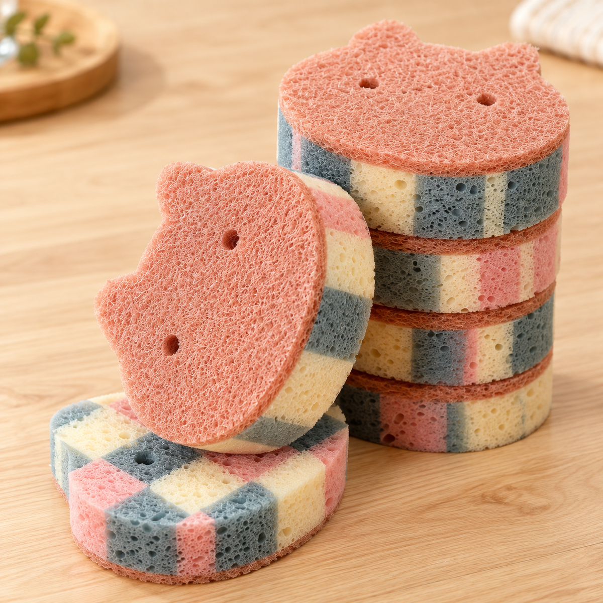 PurrWash Cat Absorbent Kitchen Sponge